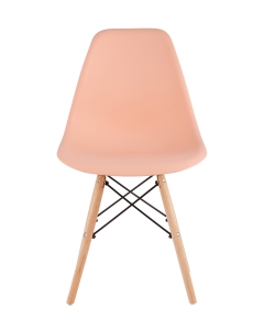 Стул Stool Group Eames Style DSW персиковый разборный каркас