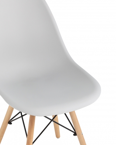 Стул Stool Group Eames Style DSW светло-серый разборный каркас