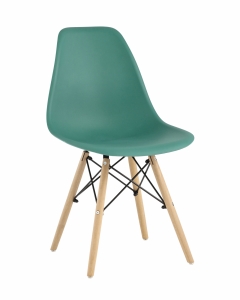 Стул Stool Group Eames Style DSW серо-зеленый разборный каркас
