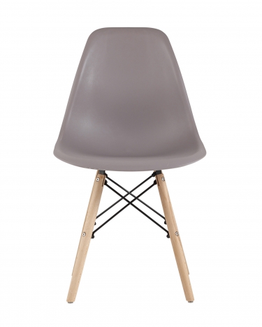 Стул Stool Group Eames Style DSW темно-бежевый разборный каркас