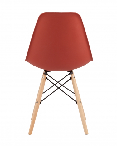 Стул Stool Group Eames Style DSW терракотовый разборный каркас