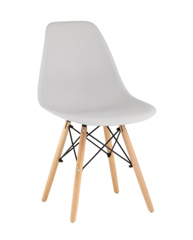 Стул Stool Group Eames Style DSW светло-серый 4 шт. комплект разборный каркас