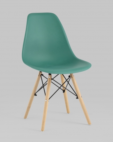 Стул Stool Group Eames Style DSW серо-зеленый 4 шт. комплект разборный каркас