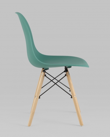Стул Stool Group Eames Style DSW серо-зеленый 4 шт. комплект разборный каркас