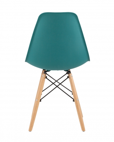 Стул Stool Group Eames Style DSW темно-бирюзовый 4 шт. комплект разборный каркас