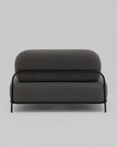 Диван Stool Group Стоун new ткань букле темно-серый
