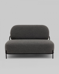 Диван Stool Group Стоун new ткань букле темно-серый