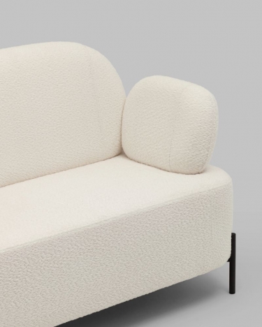Диван Stool Group Кэнди ткань букле белый