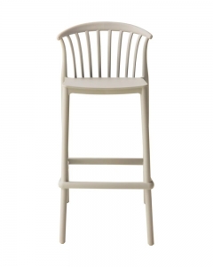 Стул полубарный Stool Group Campo ПБ пластик бежевый