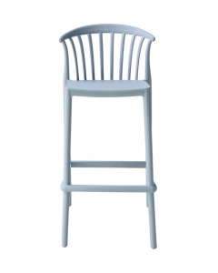 Стул полубарный Stool Group Campo ПБ пластик голубой