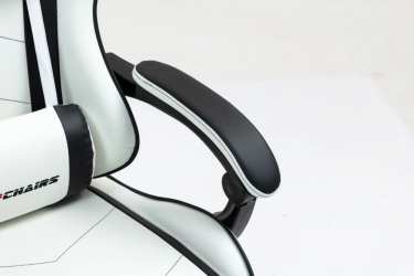 Кресло спортивное Stool Group TopChairs Shadow бело-черный