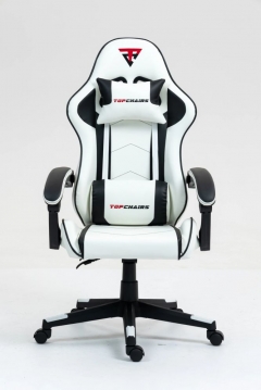 Кресло спортивное Stool Group TopChairs Shadow бело-черный