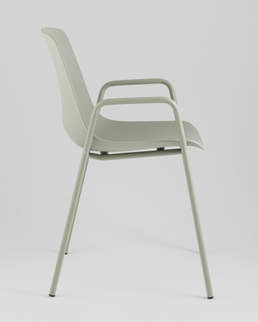 Стул Stool Group Kaira пластик серо-зеленый