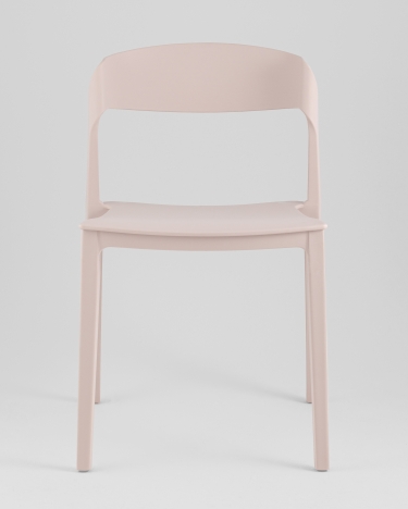 Стул Stool Group Moris пластик нежно-розовый