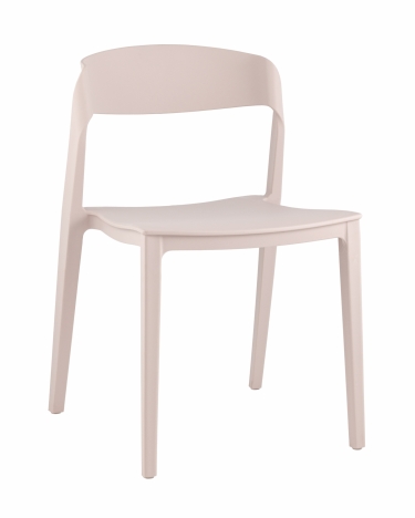 Стул Stool Group Moris пластик нежно-розовый