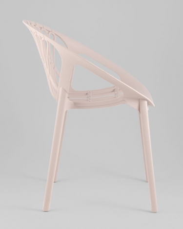 Стул Stool Group Takeo пластик нежно-розовый