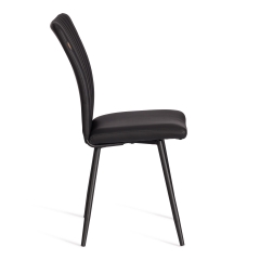 Стул обеденный Tetchair Monte Carlo TREND, экокожа, черная, 49х51х93 см