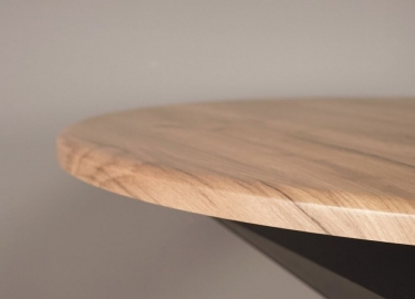 Обеденный стол Витра Орфей 49.1 Дуб Табако