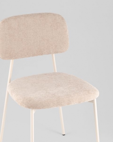 Стул Stool Group Chao бежевый бежевые ножки