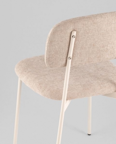 Стул Stool Group Chao бежевый бежевые ножки