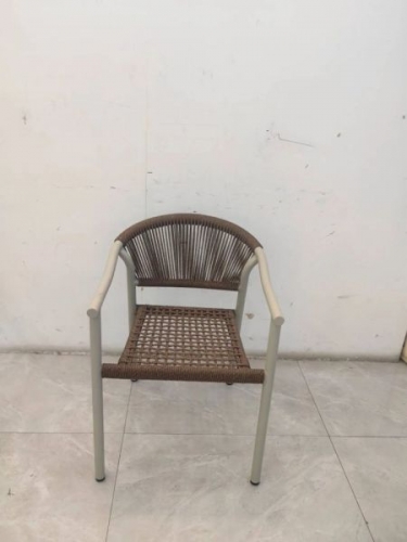 Стул Stool Group Syna коричневый бежевые ножки