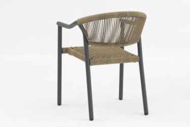 Стул Stool Group Syna светло-коричневый серые ножки