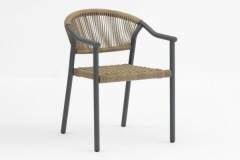 Стул Stool Group Syna светло-коричневый серые ножки