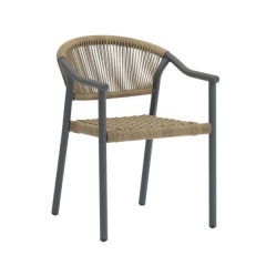 Стул Stool Group Syna светло-коричневый серые ножки