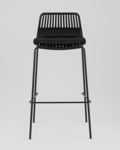 Стул барный Stool Group Louran с подушкой серый