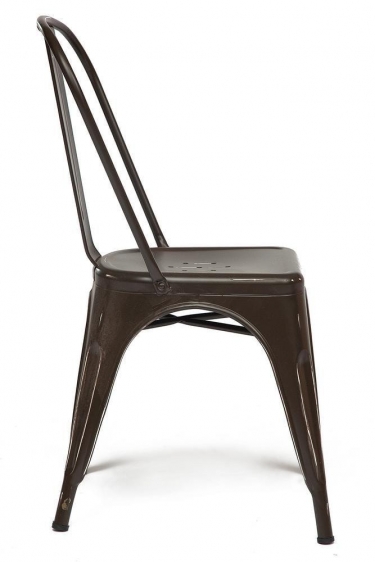 Стул Tetchair LOFT CHAIR mod. 012 / 1 шт. в упаковке металл, 453585см, коричневый/brown vintage