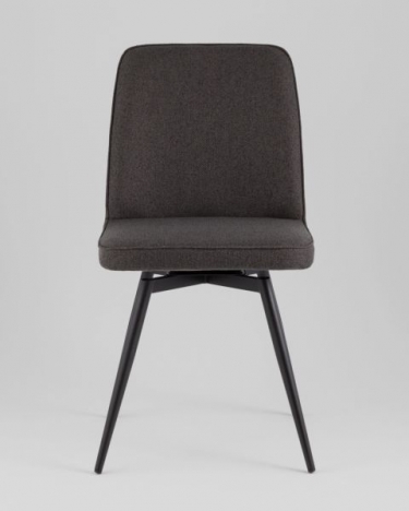 Стул Stool Group Flatt вращающийся темно-серый рогожка