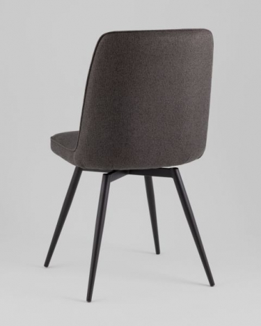 Стул Stool Group Flatt вращающийся темно-серый рогожка