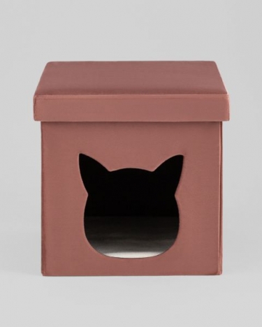 Пуф складной с ящиком Stool Group Store Pet розовый