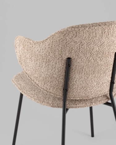 Стул Stool Group Bellamy букле кофейный