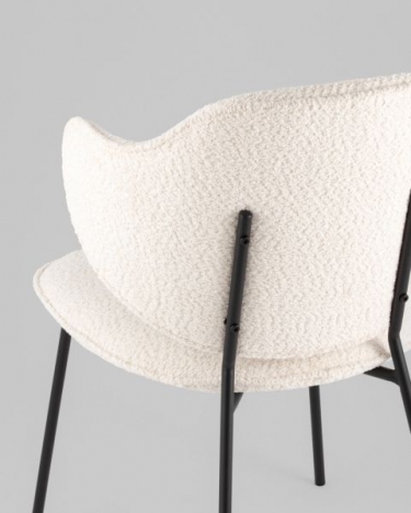 Стул Stool Group Bellamy букле молочный