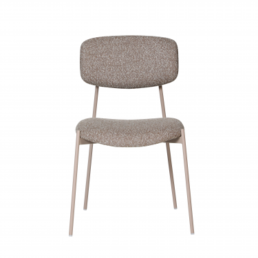 Стул Stool Group Doe без подлокотников коричневый бежевые ножки