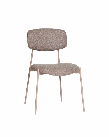 Стул Stool Group Doe без подлокотников коричневый бежевые ножки