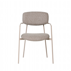 Стул Stool Group Doe коричневый бежевые ножки