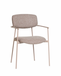 Стул Stool Group Doe коричневый бежевые ножки