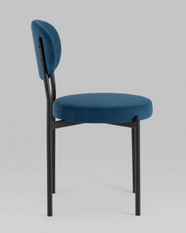 Стул Stool Group Бриф SN NEW велюр синий 4 шт