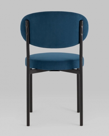 Стул Stool Group Бриф SN NEW велюр синий 4 шт