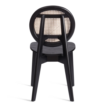 Стул Tetchair FENRIR дерево вяз, 42х45х85 см, черный