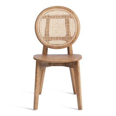 Стул Tetchair FENRIR дерево вяз, 42х45х85 см, Груша 3