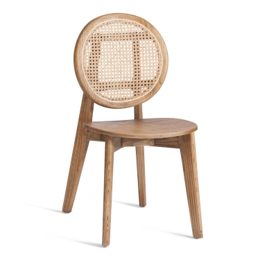 Стул Tetchair FENRIR дерево вяз, 42х45х85 см, Груша 3