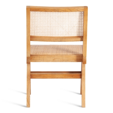 Стул Tetchair LOKI дерево вяз/ротанг, 51х44х86 см, Груша 3