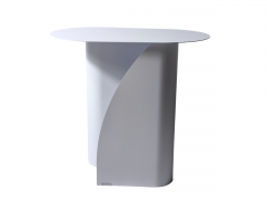 Журнальный столик Stool Group Yvaine металл белый