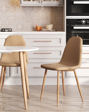 Стул Stool Group Валенсия SN NEW бежевый рогожка