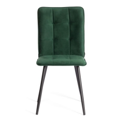 Стул обеденный Tetchair Bari LT, велюр, Deep Forest изумруд, 41х55х89 см