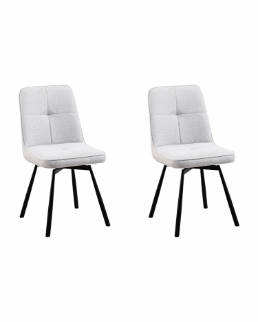 Стул Stool Group Boun вращающийся серый 2 шт.