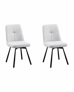 Стул Stool Group Boun вращающийся серый 2 шт.